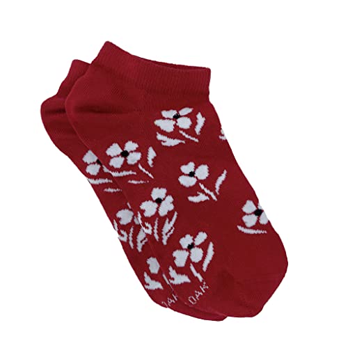 Image of Mint & Oak Low Cut Ankle Women Socks, Christmas Gift Quirky Socks For Friends, Cute Funky Socks, Christmas Secret Santa Gifts For Women