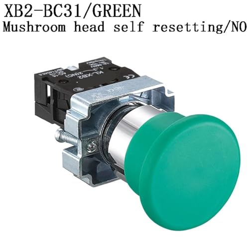 Interrupteur bouton poussoir 22mm XB2-BA31 commande impulsion - 2
