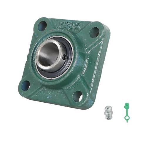 Replace Tool Spare Part for Machines 4 PCS UCF205-16 Solid Base Pillow Block Flange Bearing 1