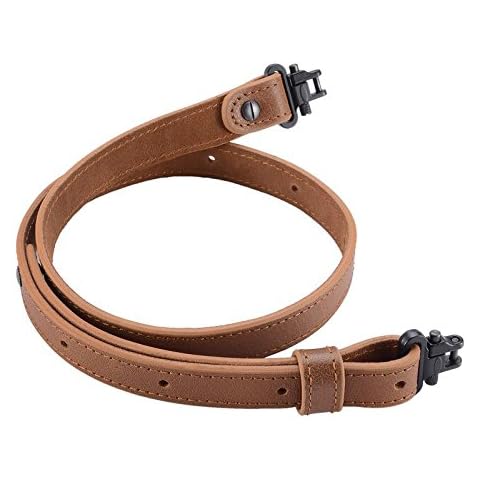 Raiseek Buffalo Hide Leather Gun Sling Cover