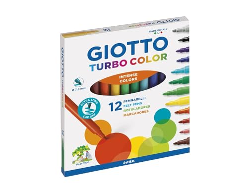 Pack Material Escolar de Colores 3x12 – Plastidecor Ceras + Gioto Lápices Colors 3.0 + Gioto Rotuladores Turbo Color – Set Compacto para Niños y Artistas