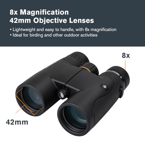 Celestron Nature DX 8x42 Binoculares para exteriores miniatura 2
