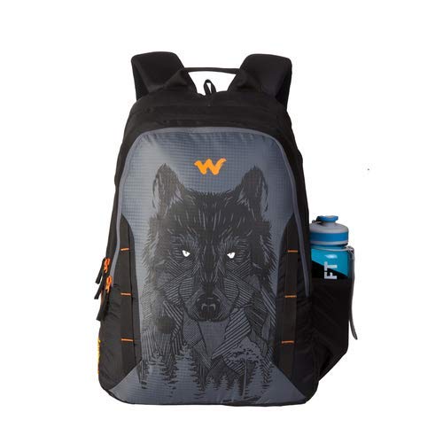 Wildcraft 44 Ltrs Casual Backpack (11629-Wolf_Black)