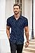 COOFANDY Button Down Shirts for Men Short Sleeve Casual Dress Shirts for Men Collared Shirts Breathable Lightweight