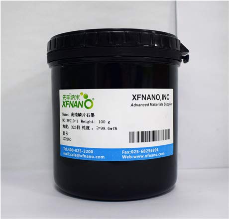 Poudre de graphite ultra pure flocon de carbone 325 mailles - Expédition prioritaire le jour même (100 g, maille : 325)