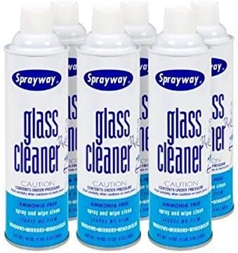 Sprayway Glass Cleaner - 6 Cans by Sprayway