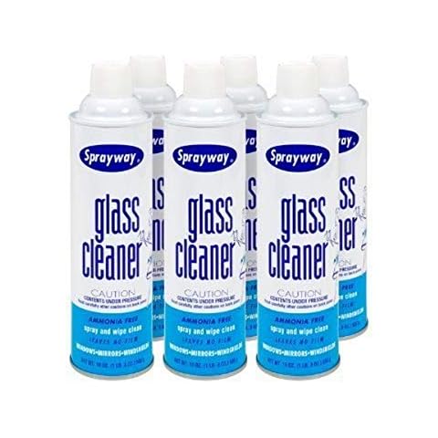 Sprayway Glass Cleaner - 6 Cans Cover