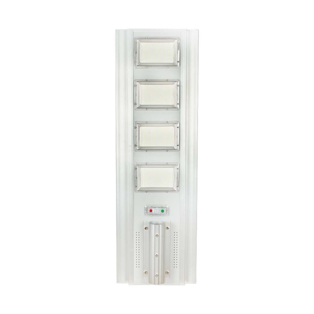 V-TAC Armatura Stradale LED SMD 50W con Pannello Solare Da 400W Colore Bianco 4000K IP65