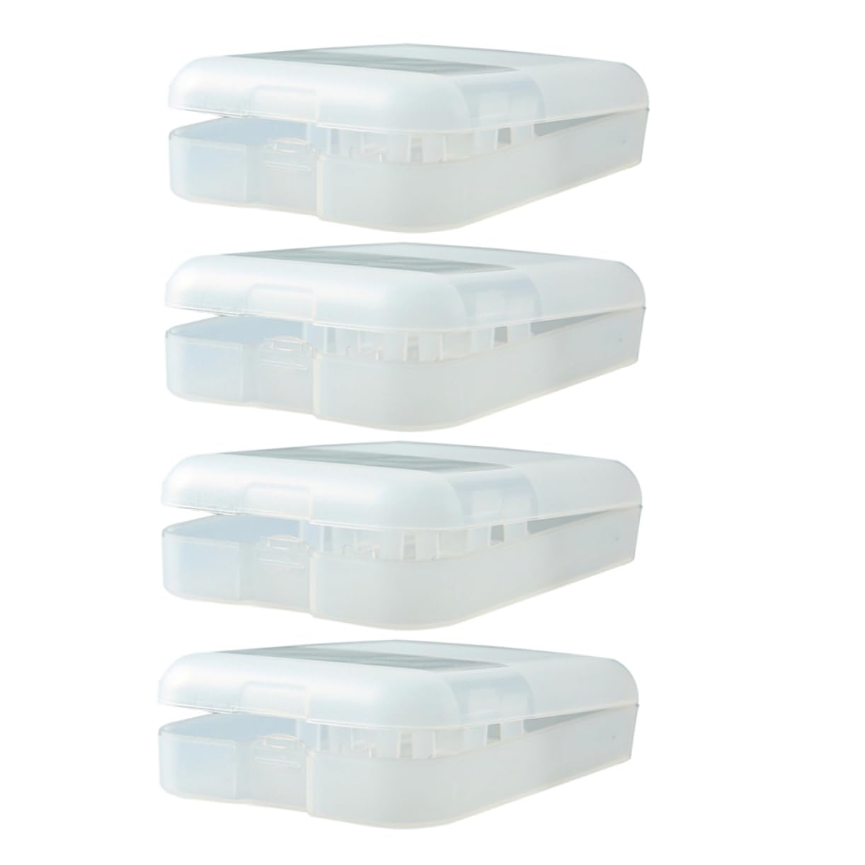 Beavorty 20 Pièces Boîte De Rangement De Tête De Brosse À Dents Têtes De Brosse À Dents Étuis De Rangement Petit Étui pour Têtes De Brosse Mallette De Rangement Boîtes De Rangement