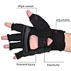 GINGPAI-Half-Mitts-UFC-MMA-Training-Boxing-Punch-Bag-Kickboxing-Sparring-Grappling-Martial-Arts-Muay-Thai-Taekwondo-Wrist-Wraps-Support-Black-Gloves-for-Women-Men-Kids GINGPAI Half Mitts UFC MMA Training Boxing Punch Bag Kickboxing Sparring Grappling Martial Arts Muay Thai Taekwondo Wrist Wraps Support Black Gloves for Women Men Kids