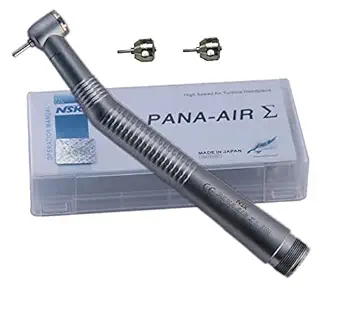 Dental Air Rotor Handpiece Super torque Chuck type with 2 spare cartridges