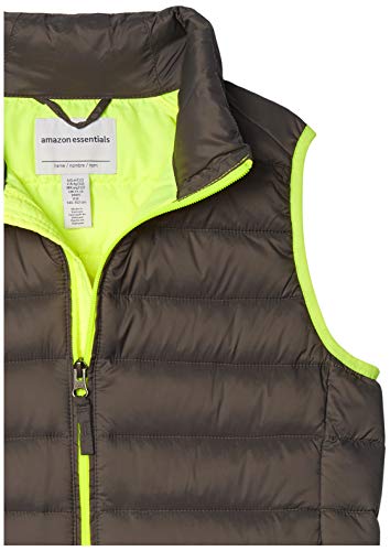 Image of Amazon Essentials Boys and Toddlers' Lightweight Water-Resistant Packable Hooded Puffer Vest