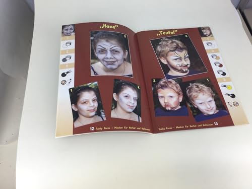 Preisvergleich Produktbild Funky Faces.Masken für Herbst und Halloween