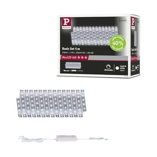 MaxLED 500 Strip LED ruban lumineux 4000K Paulmann 71236 pour maison