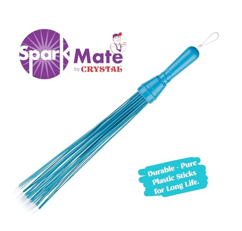Sparkmate By Crystal Kharata/Plastic Stick Broom/Jhadu for Home and Bathroom Cleaning, Assorted, Hard Floor - Image 3 thumbnail