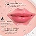 MEICOLY 30 Pads Lip and Eye Mask Sheet,Moisturizing Under Eye Mask Gel Crystal Collagen Anti-Aging Eye Patches Dark Circle Remover with Box,Pink