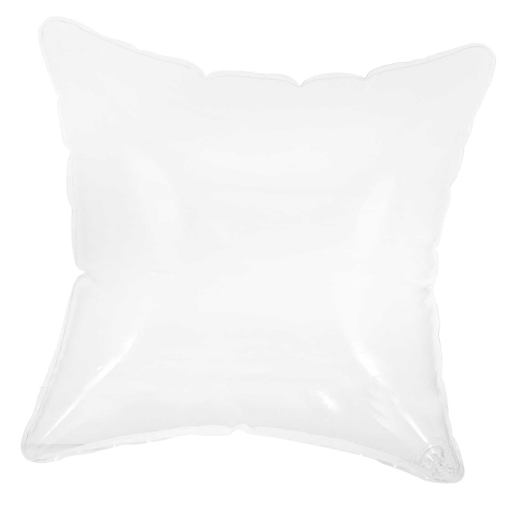 Cuscino Gonfiabile Trasparente per Campeggio e Divano, Pvc | Compagno da Viaggio, Si Sgonfia Facilmente, Altezza Regolabile, Riposo Sotto le Stelle
