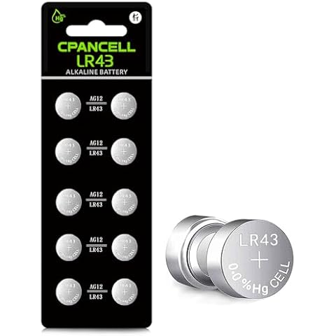 CPANCELL AG12 Button Batteries (10 Count) Cover