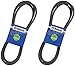 2 Pack Stens 265-351 OEM Replacement Belt Bad Boy 041-6027-00
