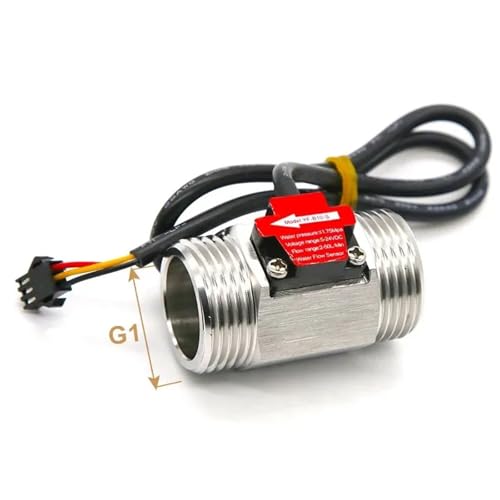 Interrupteur de débit d'eau DN25 G1 en acier inoxydable 304 normalement ouvert
