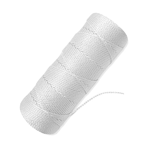 Expert Predator Unisex's Tortiglia Nylon 210/6 1lb White Twisted Rope - Image 2
