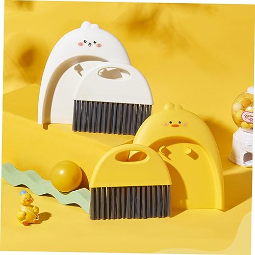 MAGICLULU Mini Besen Und Kehrschaufel Für Tischplatten Reinigungsbürste Kehrschaufel Für Arbeitsplatten Schreibtischbürste Kleine Reinigungsbürste Und – Bild 4