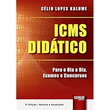 Capa do livro ICMS Didático - Para o Dia a Dia, Exames e Concursos