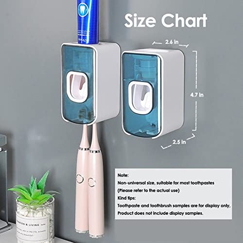 Portaspazzolino Dentifricio Spremiatore a parete