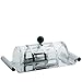 Alessi MGBUT Butter Dish, Black
