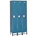 EDSAL 1-Tier Lockers with Recessed Handle - Blue