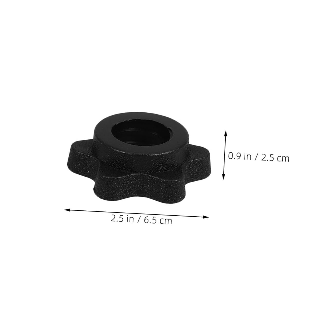 JOINPAYA 8pcs Barbell Screw Clamps for Dumbbell Weight Lifting Durable Nut Collars for Effortless Securing Versatile Fitness Tool for Home Gym Workouts