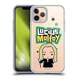 Head Case Designs Officially Licensed Harry Potter Lucius Malfoy Deathly Hallows XLV Gel Case [Military Grade Protection] Compatible with Apple iPhone 11 Pro and Compatible with MagSafe