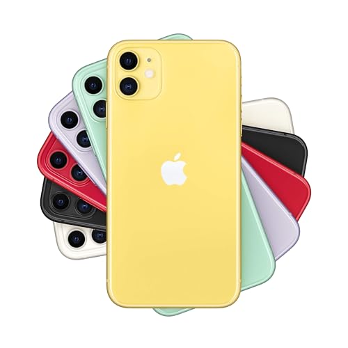Apple iPhone 11, 256GB, Yellow – Compact & Durable Smartphone