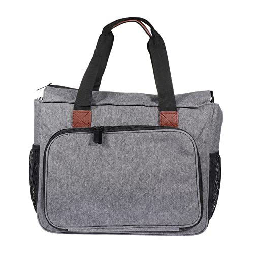 ERINGOGO Embroidery Floss Storage Bag Crochet Bag Kit Multi-pocket Pouch Oxford Fabric Handle