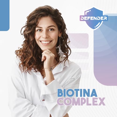 Biotina Complex - Integratore per Capelli con Biotina, Rame, Zinco, Selenio e Vitamina B2 - Per Crescita Capelli, Unghie e Pelle - 160 mini compresse (5 mesi di Fornitura) - 4
