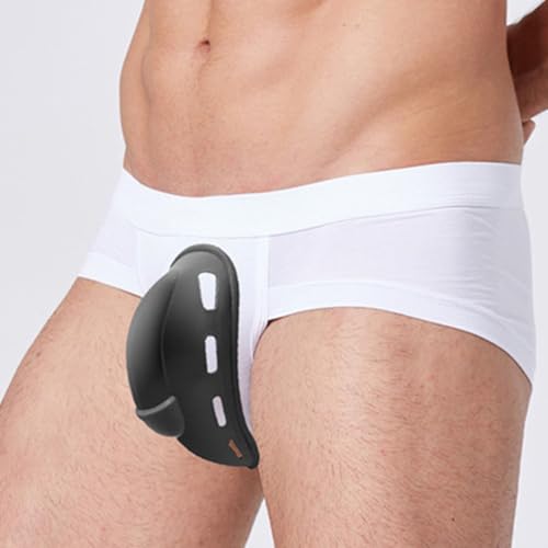 Bulge Enhancer Men Silicone Padded Underwear Enhancement Of Male Self-Confidence Gray4