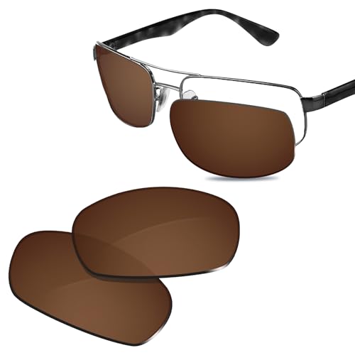 Image of 100% Precise-Fit Replacement Sunglass Lenses for RayBan RB3445 61mm
