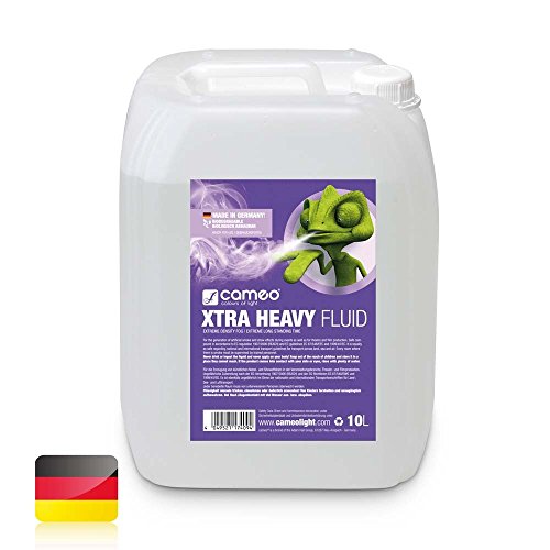 Cameo XTRA HEAVY FLUID 10 L - Liquide pour machines à fumée à forte densité et tenue extrêmement longue 10 l