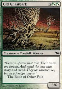 Magic The Gathering - Old Ghastbark - Shadowmoor - Foil