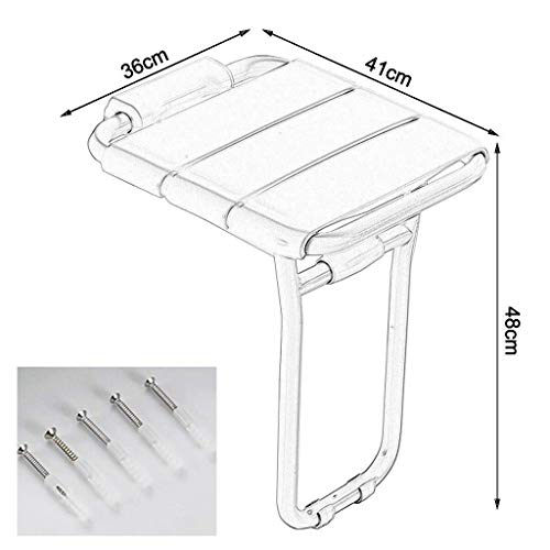 Tabouret de salle de bain pliant pour douche senior