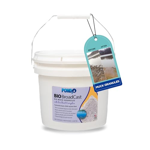 Pond2O Bio Muck Granules - Muck Away for Ponds, Natural