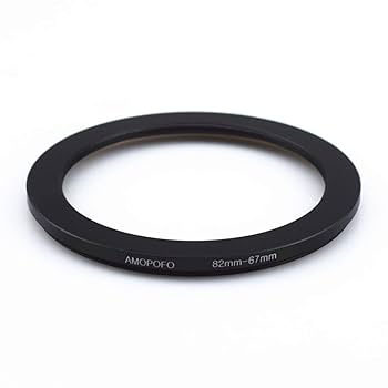 Amazon.com : 82 to 67mm Metal Ring/82mm to 67mm Step Down