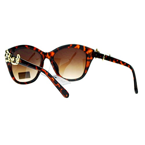 Vintage Floral Design Rhinestone Sunglasses Womens Fashion Eyewear4