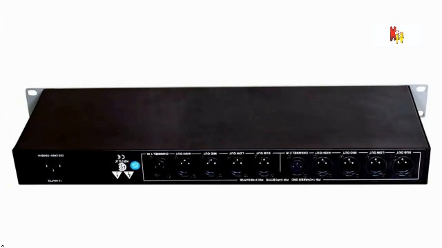 集音器 kh 234XL Professional 4-Way Audio Crossover | 2/4 Channel Stereo