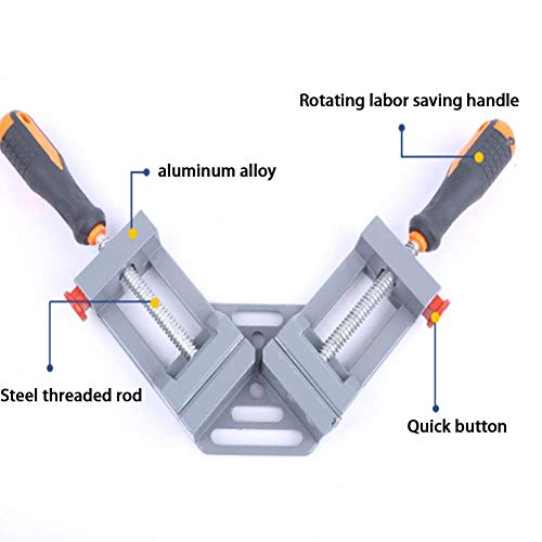 Serre-joint d'angle à 90 degrés Cad pour corriger les défauts d'équerre - 7