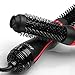 REVLON One-Step Root Booster Round Blow Dryer Brush and Hair Styler - Revive Styles, Boost Roots, and Add Volume to hair with this Hot Air Brush, 1 ½ inch Barrel (Black)