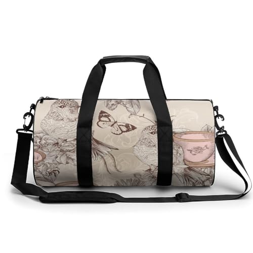 Sac de voyage oiseau vintage pour ranger toutes vos affaires de sport