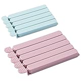 【Lebensmittel Dichtungsclip】Einschließlich 10 stück nahrungsmittelversiege lungsclip, kommt mit 2 größen (groß, klein), 2colors ( blau, rosa ). Die quantität ist genug, um Ihren bedarf zu erfüllen. Länger frisch halten, snack sealing clip, seal clip, sodass Sie Ihre lebensmittel oder milch pulver aus feuchtigkeit, gefriertüten, cornflakestüten und vielem mehr.