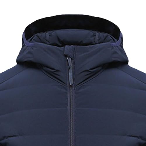 Doudoune légère homme pliable veste imperméable à capuche