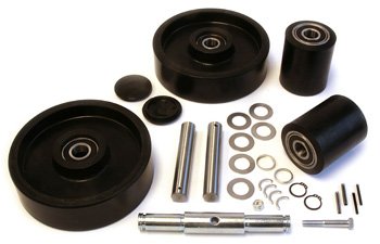 ECO I-55 Complete Wheel Kit for Manual Pallet Jack - Black